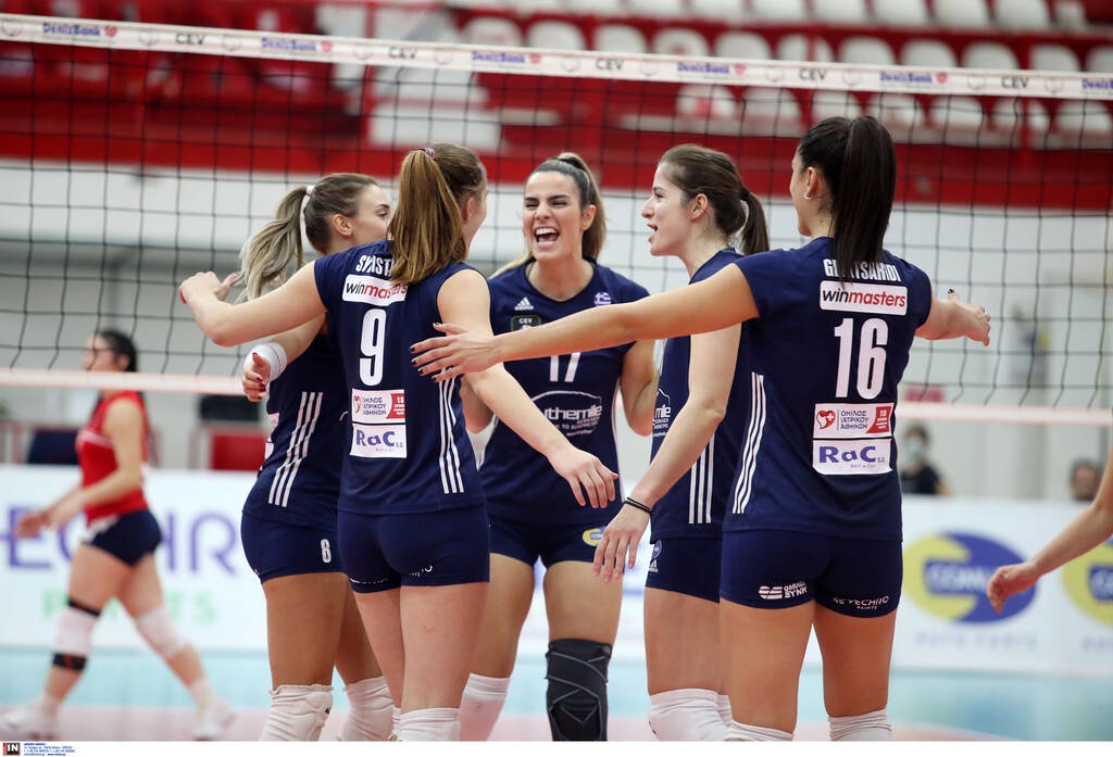 Volley League γυναικών: Νίκες για ΠΑΟ, ΟΣΦΠ, το ντέρμπι η ΑΕΚ - Τα αποτελέσματα και η βαθμολογία