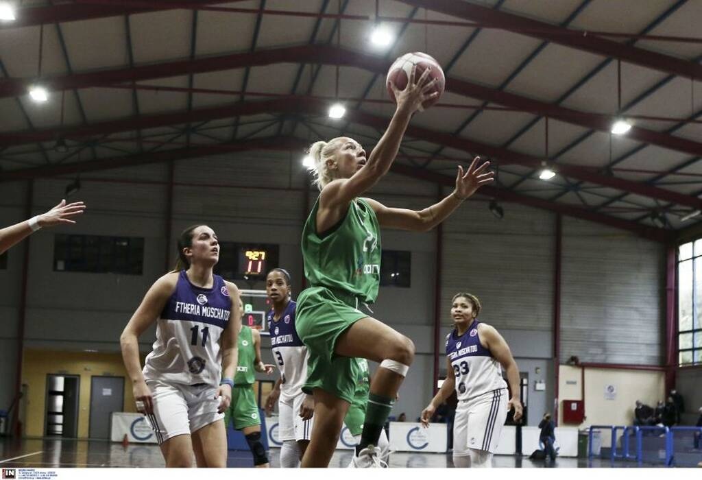 Ελευθερία Μοσχάτου-Παναθηναϊκός, 67-72: Τρομερή ανατροπή για το διπλό οι «πράσινες»