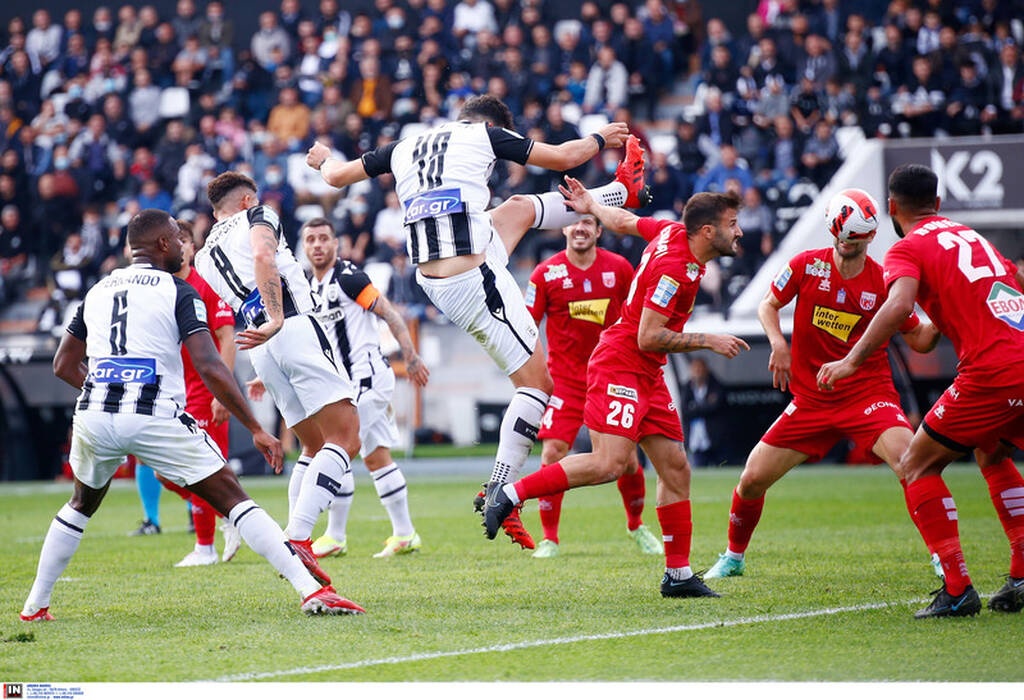 ΠΑΟΚ-Βόλος 4-4: Τα highlights του απίθανου αγώνα στην Τούμπα (video+photos)
