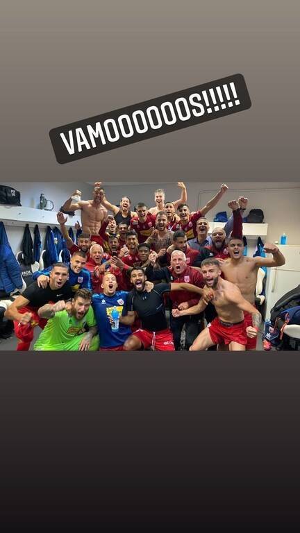 ΠΑΟΚ-Βόλος: Πάρτι των φιλοξενούμενων στα αποδυτήρια της Τούμπας μετά το 4-4! (photos)