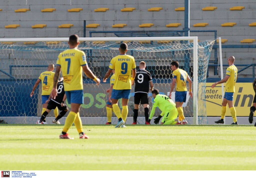 Παναιτωλικός-ΟΦΗ: Ένταση και... αυτογκόλ στο Αγρίνιο - Σύρραξη μεταξύ των παικτών  (photos+video)