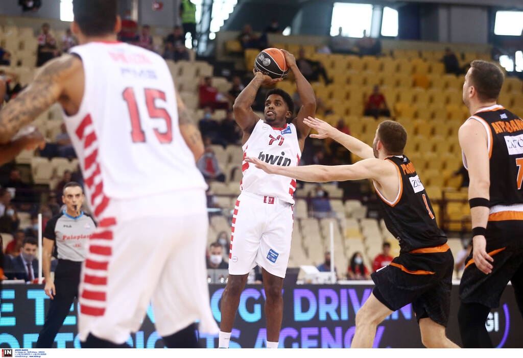 Ολυμπιακός-Προμηθέας Πατρών 108-75: Έκανε «περίπατο» και ετοιμάζεται για ΤΣΣΚΑ Μόσχας