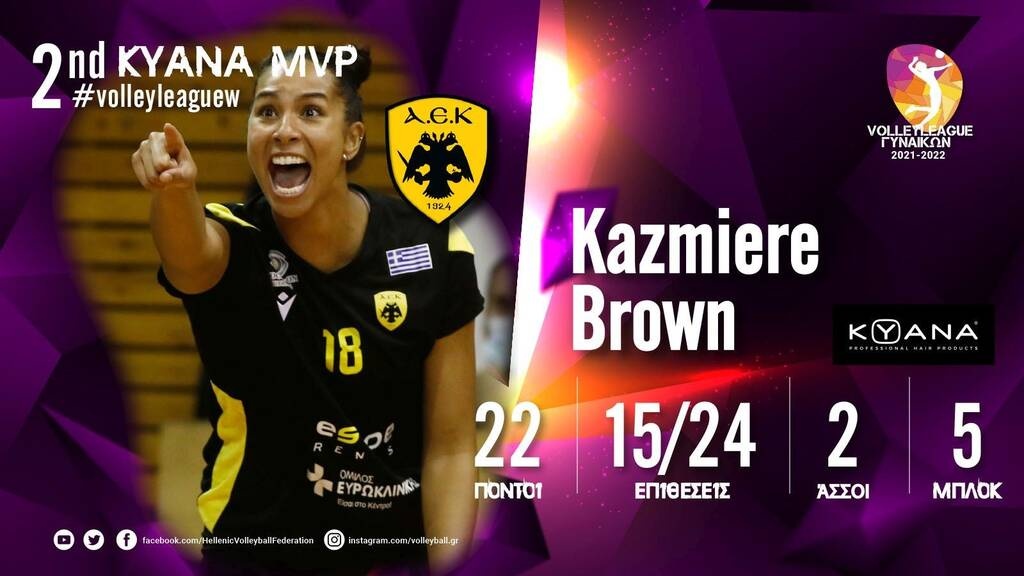 Volleyleague Γυναικών - Μπράουν: «Ο τρόπος που ήρθε η νίκη έδειξε τον χαρακτήρα μας»