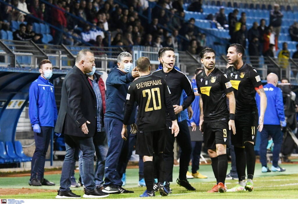 Λαμία-Άρης: Μπήκε και αποβλήθηκε ο Ελευθεριάδης - Απευθείας κόκκινη και νεύρα (video)