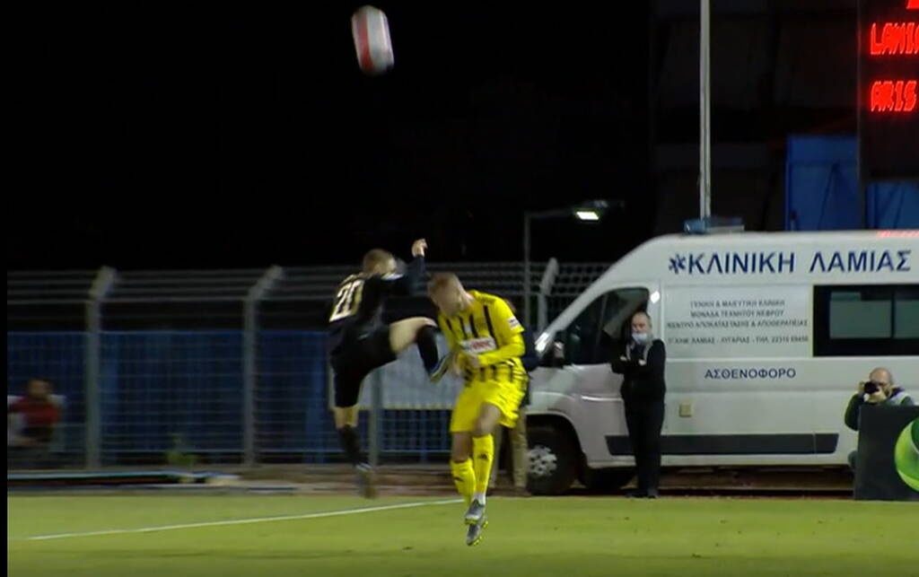 Λαμία-Άρης: Μπήκε και αποβλήθηκε ο Ελευθεριάδης - Απευθείας κόκκινη και νεύρα (video)