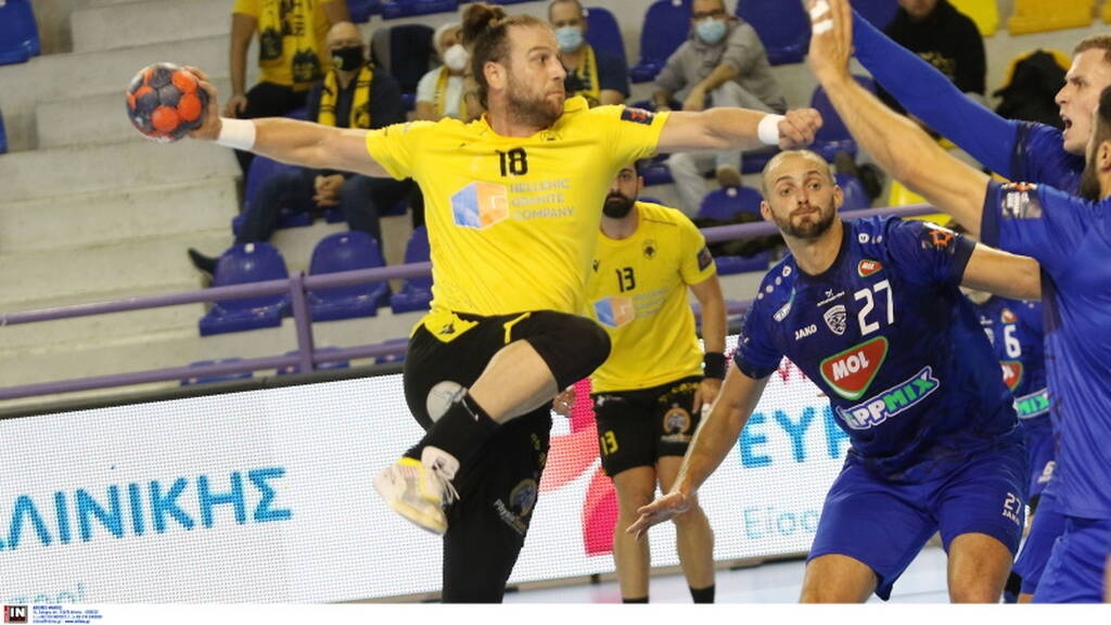 AEK: Πρεμιέρα με θρίαμβο στο EHF Cup - «Βλέπει» πρόκριση η Ένωση (photos)