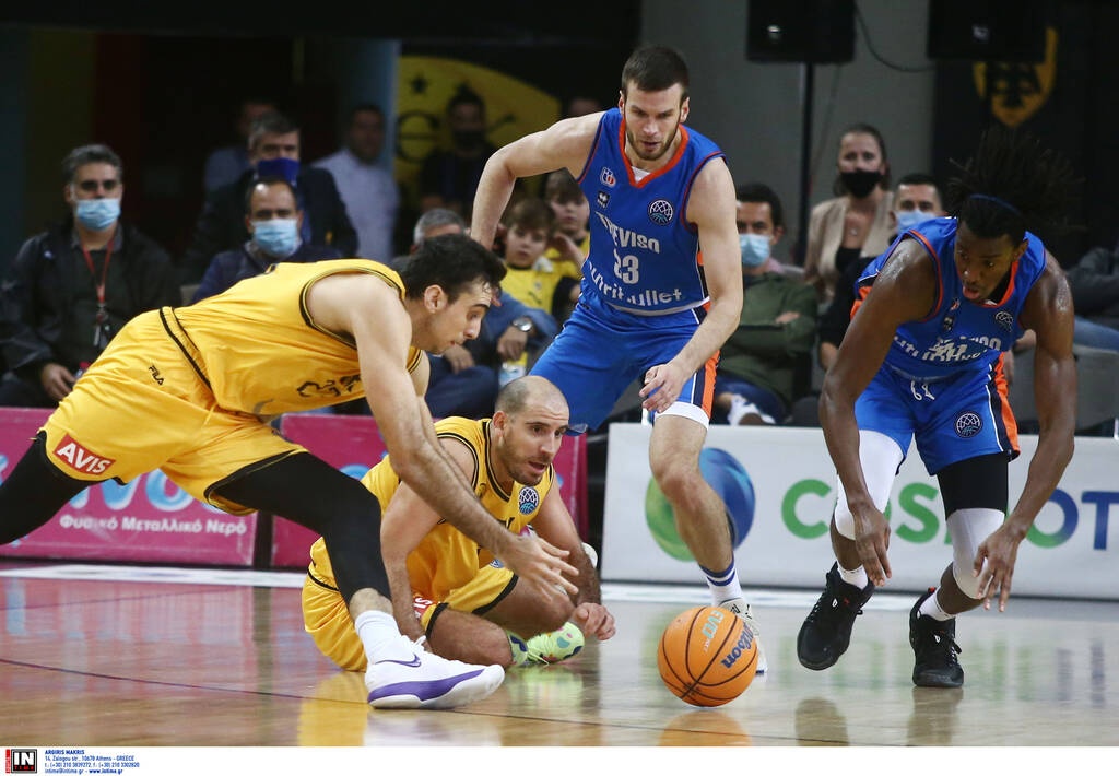 ΑΕΚ-Τρεβίζο 77-92: Πλήρωσε την κακή άμυνα