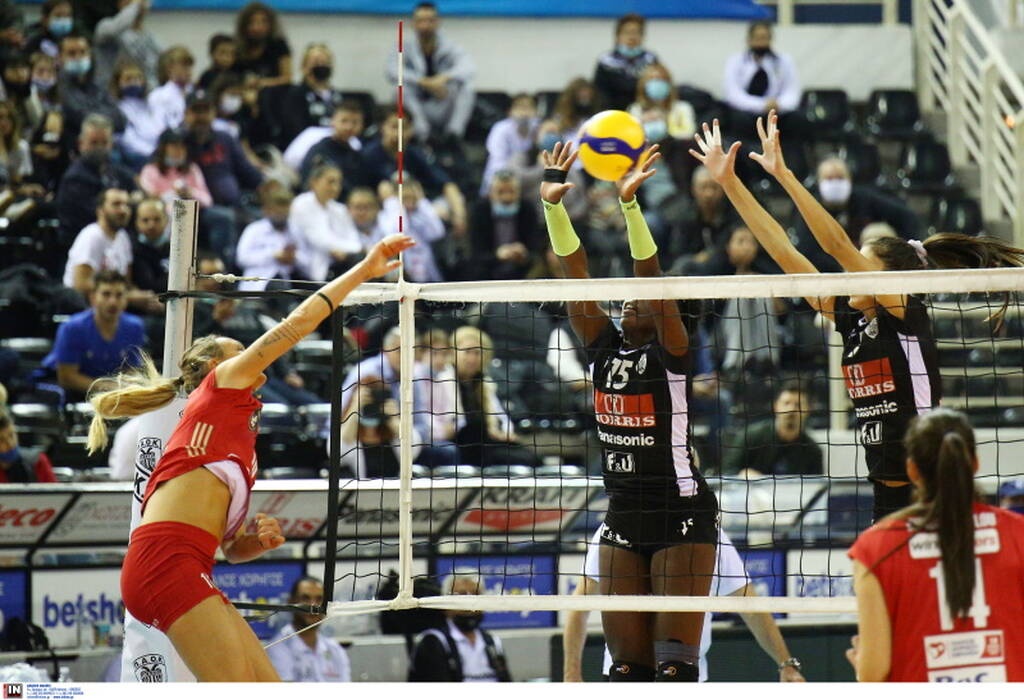 Volley League Γυναικών: Σαρωτικός ο ΠΑΟΚ, «κάρφωσε» τον Ολυμπιακό (photos)