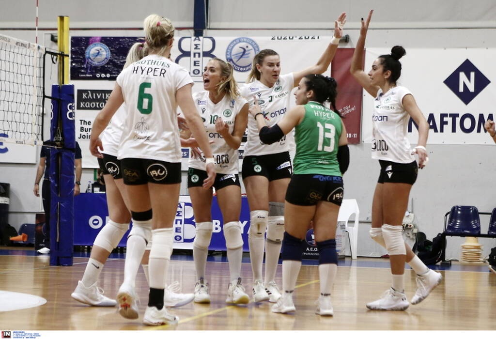 Volley League Γυναικών: Σαρωτικός ο ΠΑΟΚ, «κάρφωσε» τον Ολυμπιακό (photos)