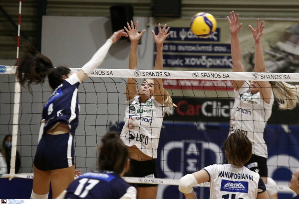 Volley League Γυναικών: Σαρωτικός ο ΠΑΟΚ, «κάρφωσε» τον Ολυμπιακό (photos)