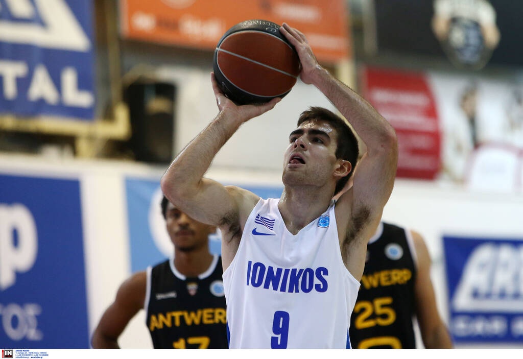 Ιωνικός-Αντβερπ 81-92: Δεν εμφανίστηκε στο τρίτο δεκάλεπτο και το πλήρωσε