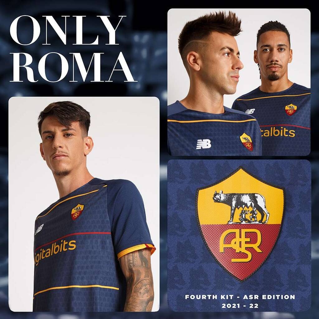 Ρόμα: Αποκάλυψε την τέταρτη φανέλα της σεζόν (Photos)