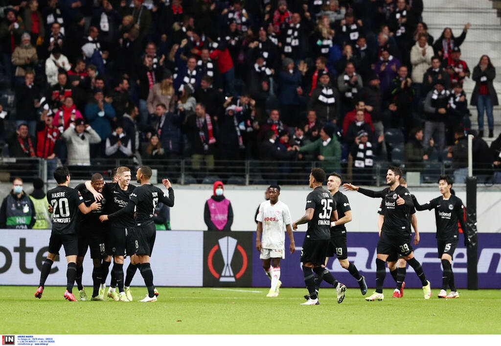 Άιντραχτ Φρανκφούρτης-Ολυμπιακός 3-1: Τα highlights της αναμέτρησης (video+photos)