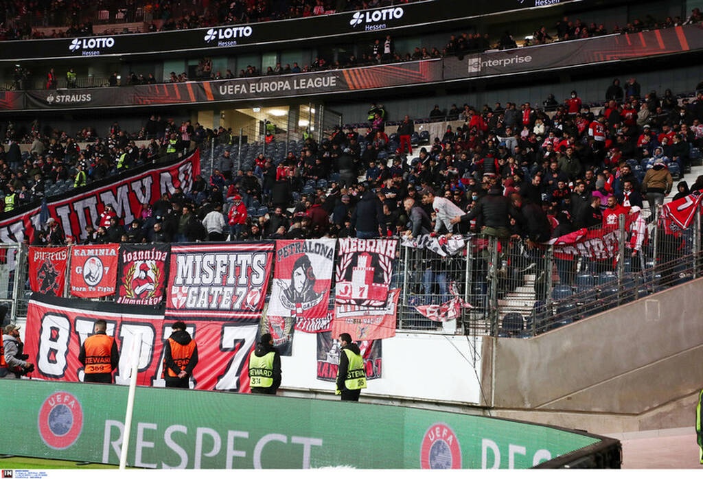 Άιντραχτ Φρανκφούρτης-Ολυμπιακός Europa League