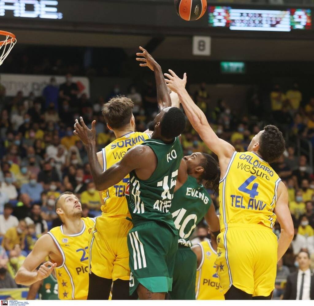 Μακάμπι Τελ Αβίβ-Παναθηναϊκός ΟΠΑΠ 77-73: Άργησε να «ξυπνήσει» και ξέμεινε από χρόνο (photos)