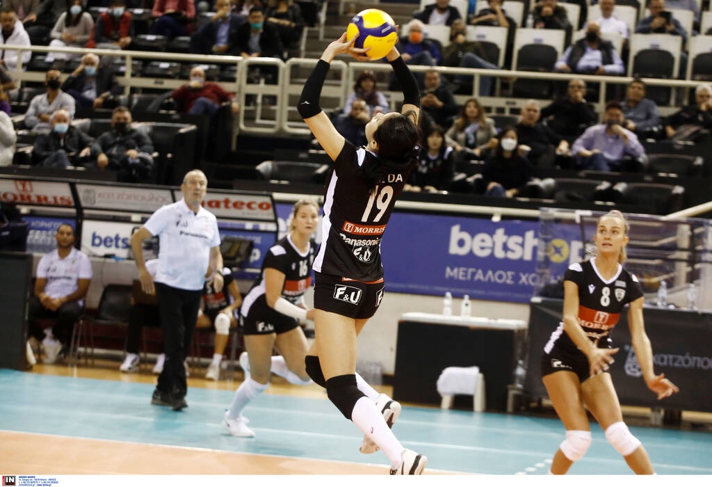 Volley League γυναικών – ΠΑΟΚ: Καθάρισε τον Ολυμπιακό και αναδείχθηκε MVP η Ντα Γεόνγκ Λι