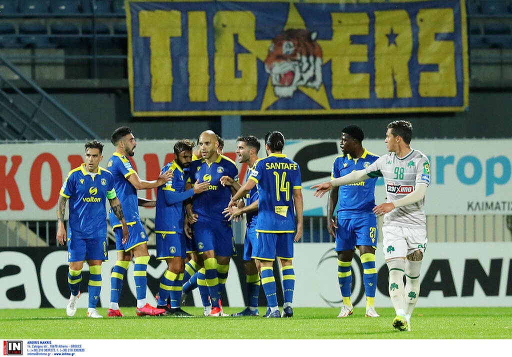 Αστέρας Τρίπολης-Παναθηναϊκός 2-1: Το γκολ του Καρλίτος και η απάντηση του Μπαράλες (vid+pics)