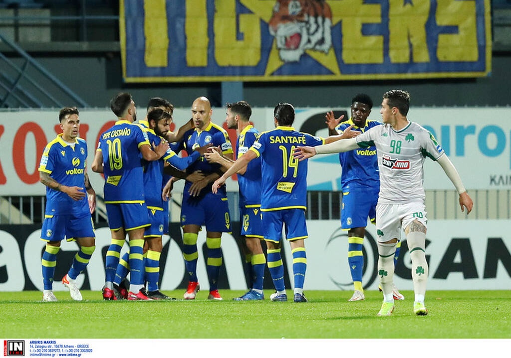 Αστέρας Τρίπολης-Παναθηναϊκός 2-1: Το γκολ του Καρλίτος και η απάντηση του Μπαράλες (vid+pics)