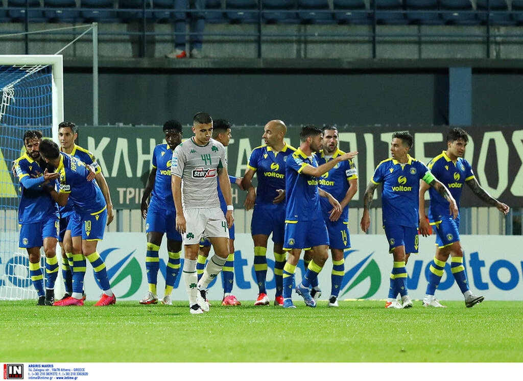 Αστέρας Τρίπολης-Παναθηναϊκός 2-1: Το γκολ του Καρλίτος και η απάντηση του Μπαράλες (vid+pics)