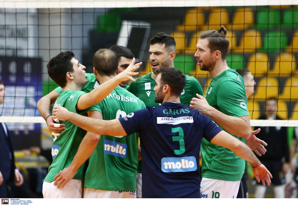Volley League: Εύκολα ο Παναθηναϊκός τον ΟΦΗ (photos)