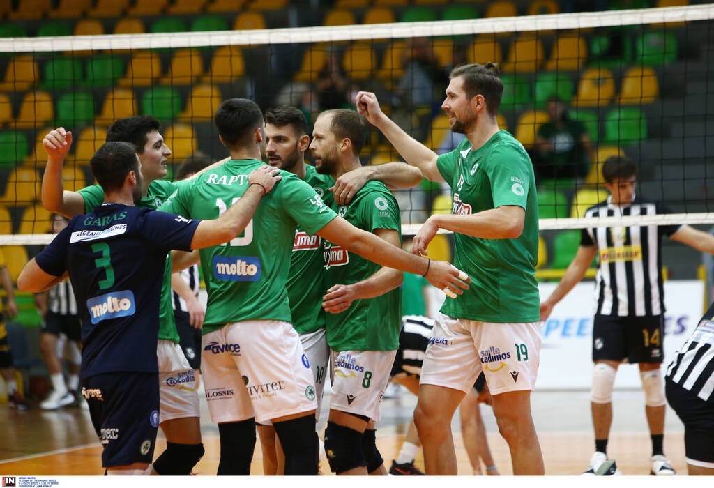 Volley League: Εύκολα ο Παναθηναϊκός τον ΟΦΗ (photos)