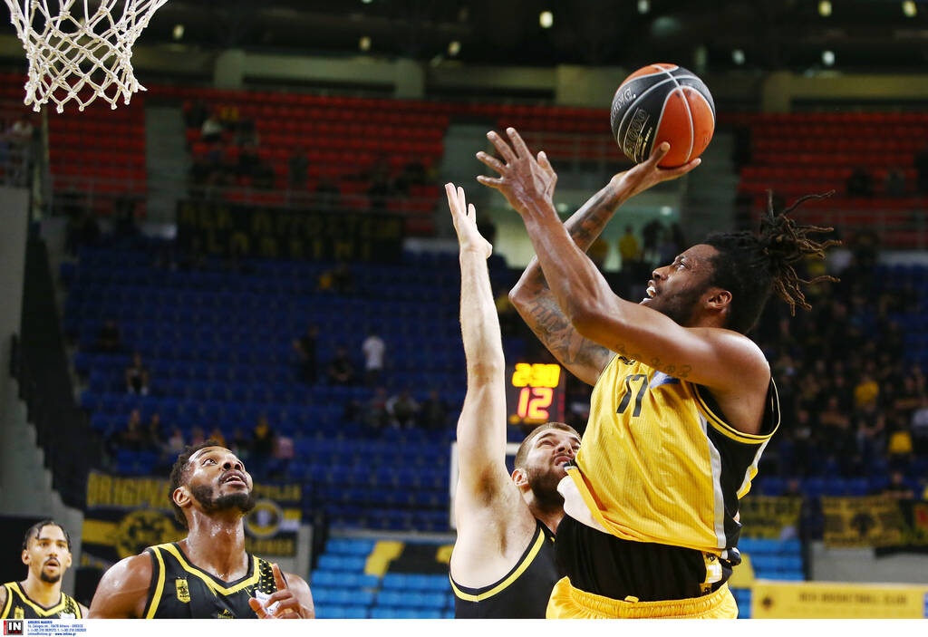 ΑΕΚ-Άρης 64-63: «Λύτρωση» από τον Πετρόπουλο!