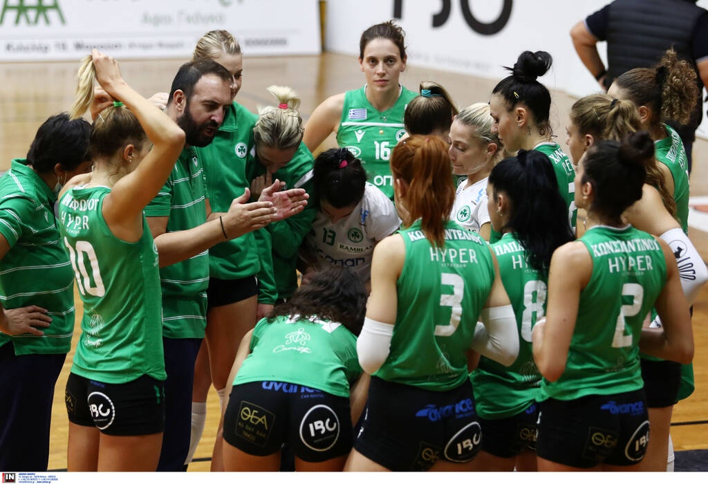 Volley League γυναικών: Ασταμάτητοι Παναθηναϊκός και Άρης