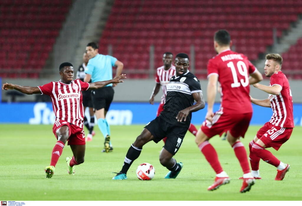 Ολυμπιακός-ΠΑΟΚ: Ερυθρόλευκη καταιγίδα, 2-0 στο 31' - Ασπρόμαυρες «φωνές» στο πρώτο γκολ (photos)