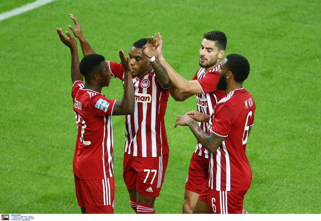 Ολυμπιακός-ΠΑΟΚ: Ερυθρόλευκη καταιγίδα, 2-0 στο 31' - Ασπρόμαυρες «φωνές» στο πρώτο γκολ (photos)