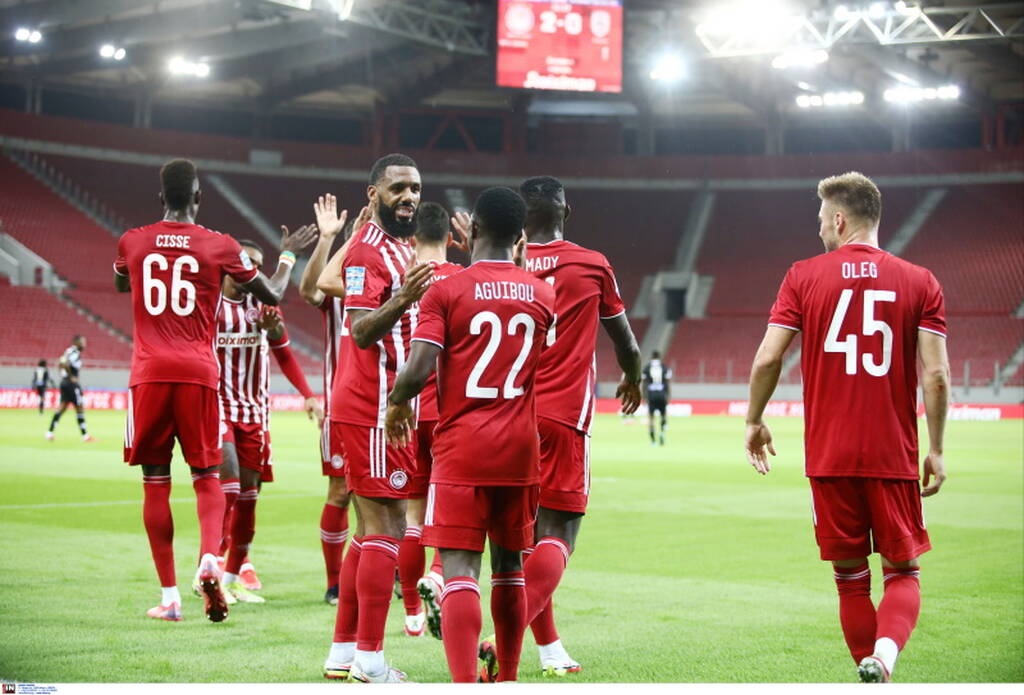 Ολυμπιακός-ΠΑΟΚ: Ερυθρόλευκη καταιγίδα, 2-0 στο 31' - Ασπρόμαυρες «φωνές» στο πρώτο γκολ (photos)