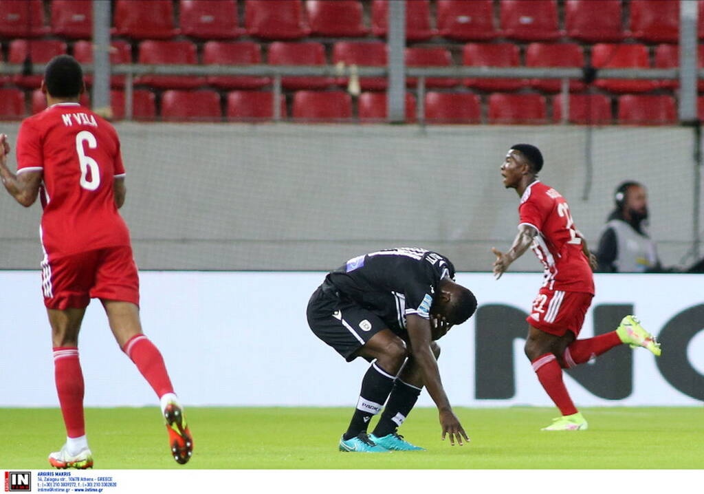 Ολυμπιακός-ΠΑΟΚ: Ερυθρόλευκη καταιγίδα, 2-0 στο 31' - Ασπρόμαυρες «φωνές» στο πρώτο γκολ (photos)