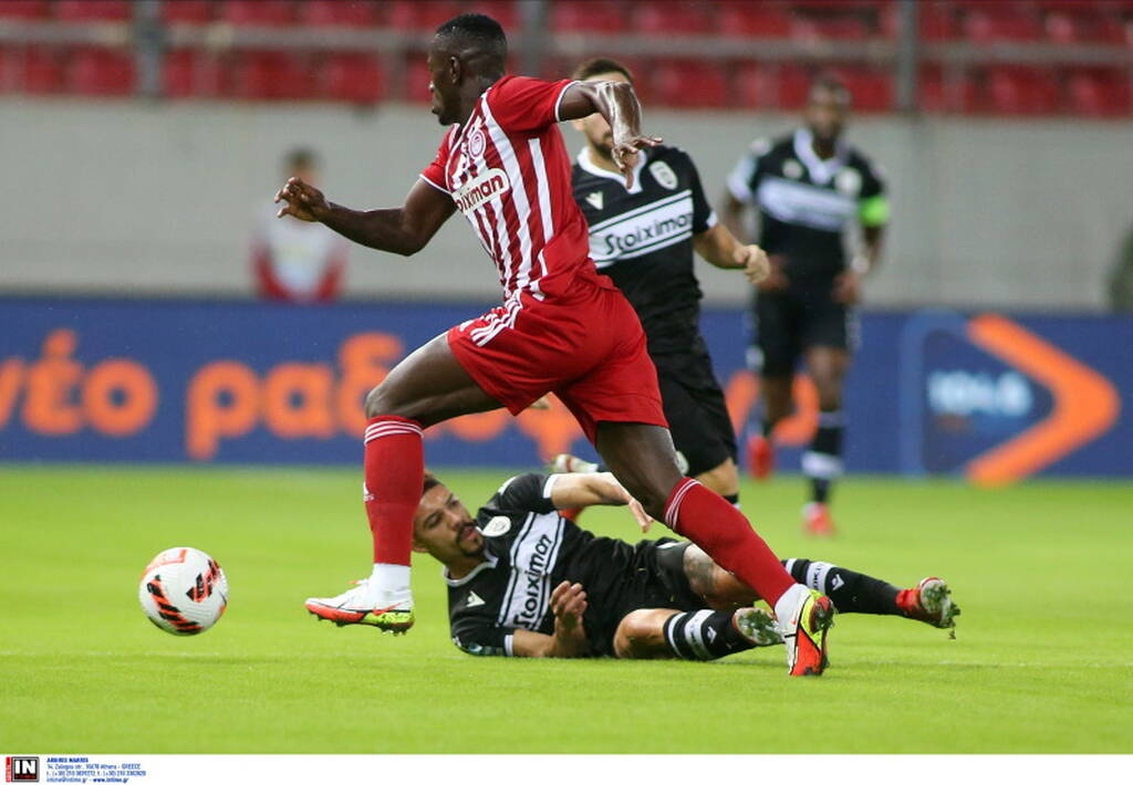 Ολυμπιακός-ΠΑΟΚ: Ερυθρόλευκη καταιγίδα, 2-0 στο 31' - Ασπρόμαυρες «φωνές» στο πρώτο γκολ (photos)