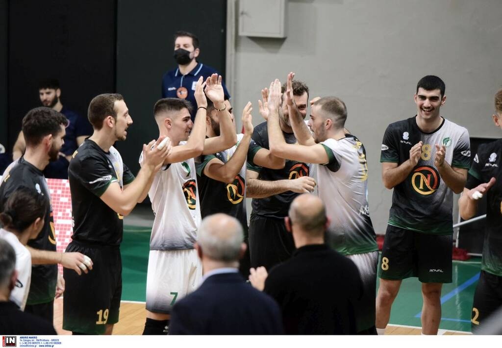 Volley League Ανδρών: Νίκη του Φοίνικα Σύρου με 3-2 σετ κόντρα στον μαχητικό, Μίλωνα