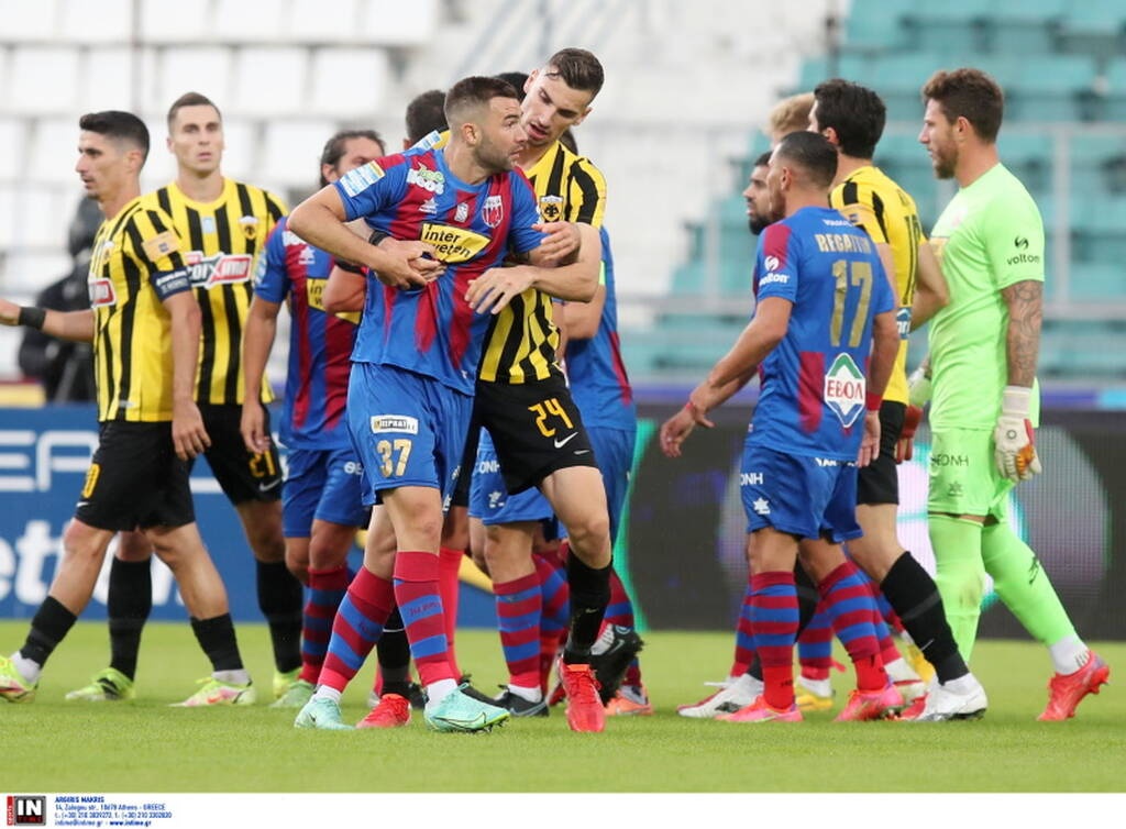 Βόλος-ΑΕΚ: Γκολ και... ξύλο στο Πανθεσσαλικό - Έχασε πέναλτι ο Ρεγκατέν (photos+videos)