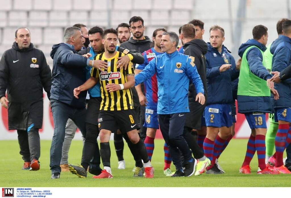 Βόλος-ΑΕΚ: Γκολ και... ξύλο στο Πανθεσσαλικό - Έχασε πέναλτι ο Ρεγκατέν (photos+videos)