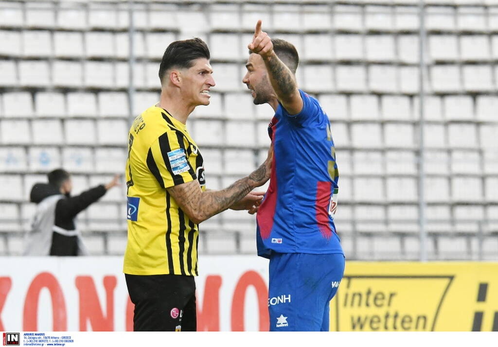 Βόλος-ΑΕΚ: Η φάση που προκάλεσε την ένταση (photos+video)