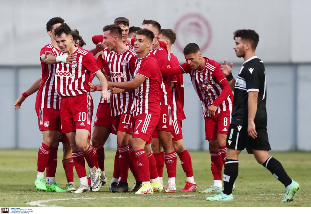 Ολυμπιακός-ΠΑΟΚ: Έσπασαν το αήττητο της Κ19 του «Δικεφάλου» οι «ερυθρόλευκοι» (photos)