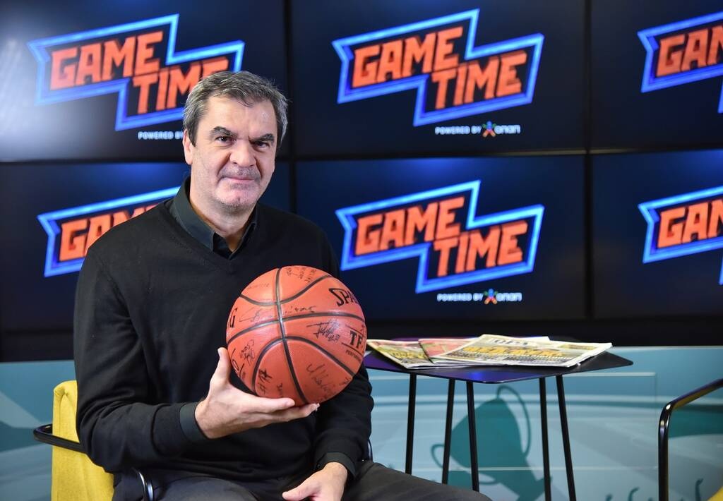 Ο Κώστας Παταβούκας στο ΟΠΑΠ Game TIME ΜΠΑΣΚΕΤ