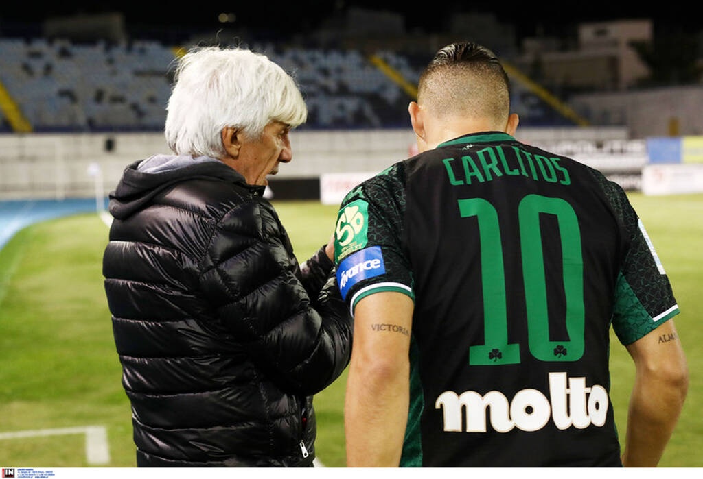 Ατρόμητος-Παναθηναϊκός: Θερμός εναγκαλισμός Γιοβάνοβιτς-Παράσχου! (photos)