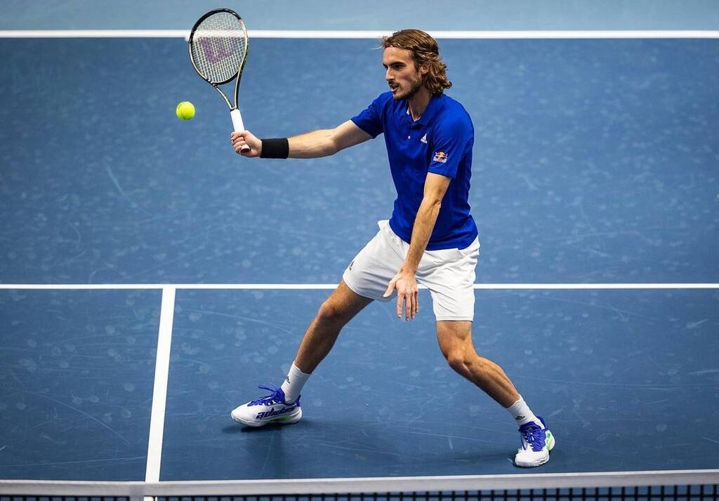 Στέφανος Τσιτσιπάς: Αποκλείστηκε στο «διπλό» - Μάχη με Τιαφό την Πέμπτη