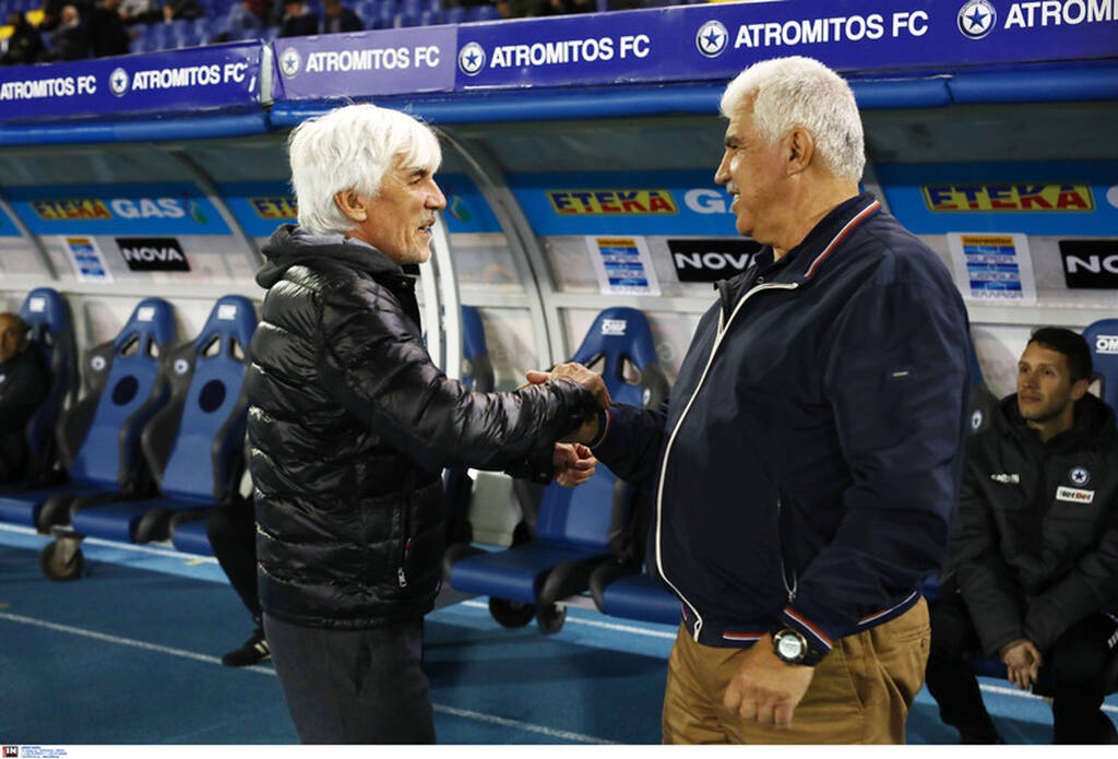 Ατρόμητος-Παναθηναϊκός: Θερμός εναγκαλισμός Γιοβάνοβιτς-Παράσχου! (photos)