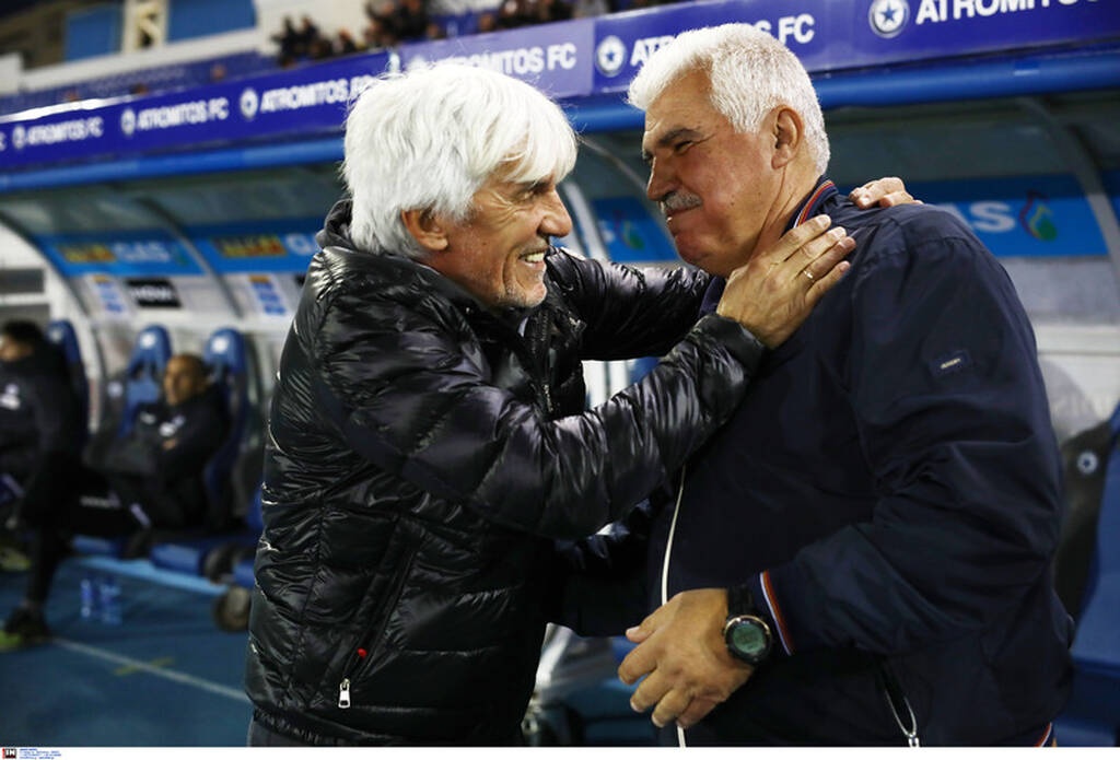 Ατρόμητος-Παναθηναϊκός: Θερμός εναγκαλισμός Γιοβάνοβιτς-Παράσχου! (photos)