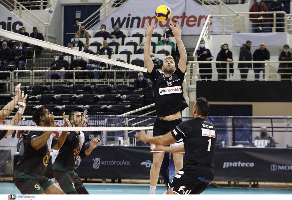 Volley League: Έπιασε κορυφή ο ΠΑΟΚ (photos+video)