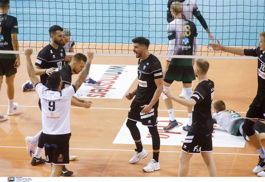 Volley League: Έπιασε κορυφή ο ΠΑΟΚ (photos+video)