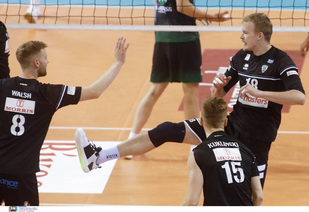 Volley League: Έπιασε κορυφή ο ΠΑΟΚ (photos+video)