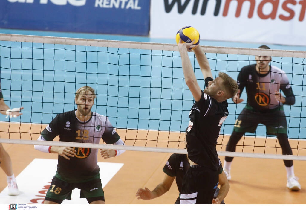 Volley League: Έπιασε κορυφή ο ΠΑΟΚ (photos+video)