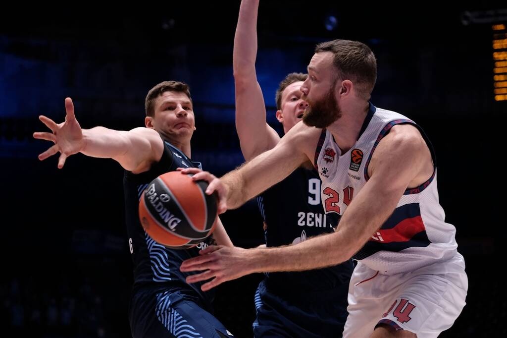 Ζενίτ Αγ. Πετρούπολης-Μπασκόνια 83-54: Επίδειξη δύναμης