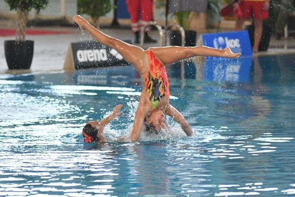 Καλλιτεχνική Κολύμβηση: ΝΟΒΑ χρυσό στο Τεχνικό Ντουέτο και ΑΝΟΜ στο Ομαδικό (photos)