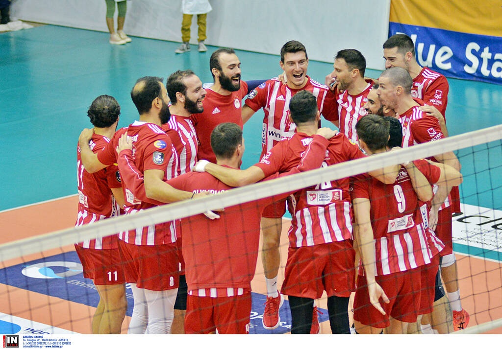 Volley League: Πέρασε από την Σύρο ο Ολυμπιακός - Άνοιξε λογαριασμό ο ΟΦΗ (photos)