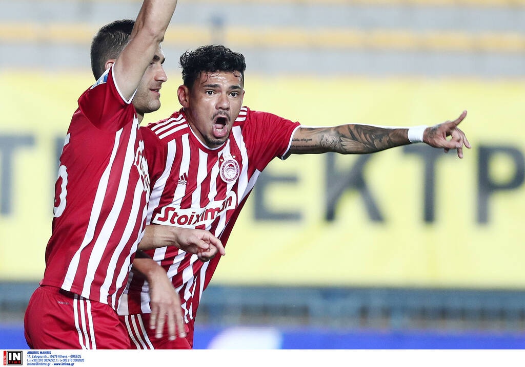 Παναιτωλικός-Ολυμπιακός: Σκόραρε ο Τικίνιο, απάντησε ο Βέργος (videos)